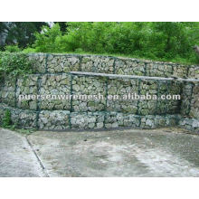 PVC beschichtete geschweißte Gabion Box